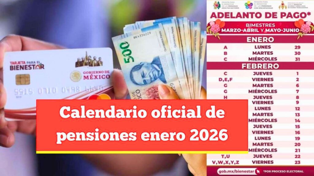 Colombia: calendario oficial de pagos de pensión enero-febrero 2026 explicado fácil